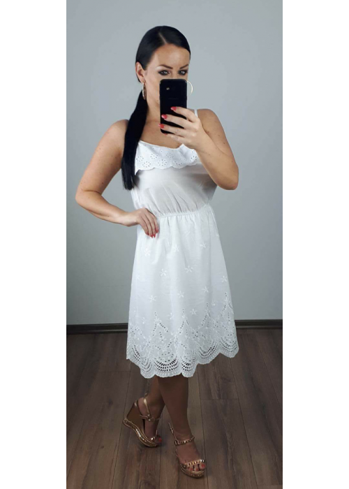 Biele šaty Madeira