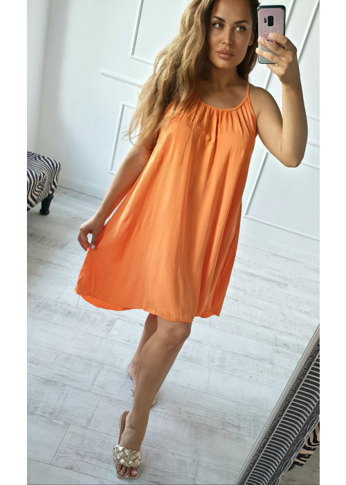 Letné šaty Pula oranžové