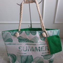 Plážová taška Summer 2 zelená