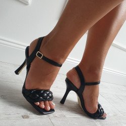 Čierne sandále Celine