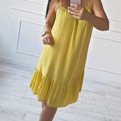 Letné šaty Bonita žlté